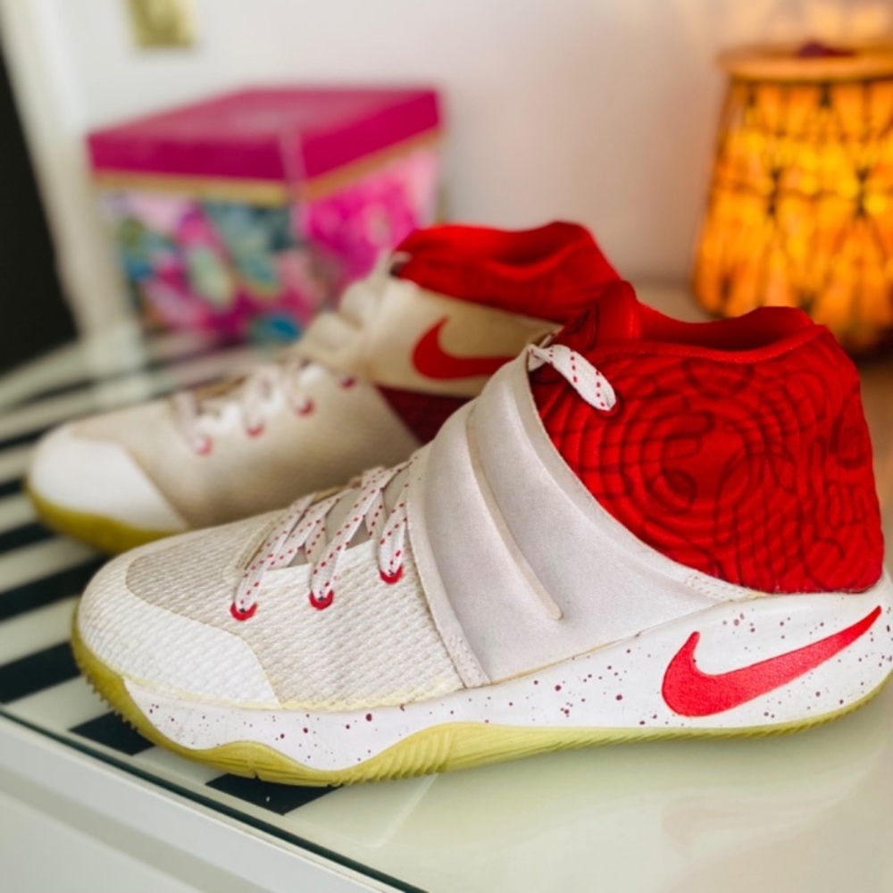 Nike Kyrie Red & White 2